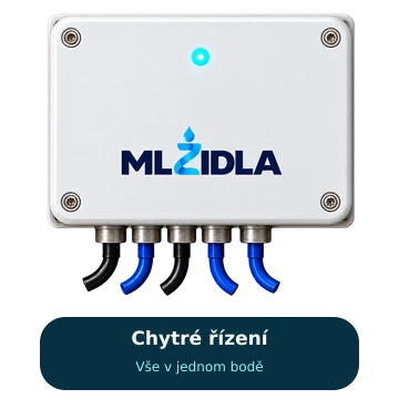 Řídicí modul MLŽIDLA se světelnou indikací.